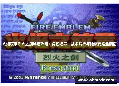 火焰纹章烈火之剑详细攻略：角色培养、战术解析与隐藏要素全指南