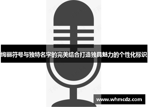 绚丽符号与独特名字的完美结合打造独具魅力的个性化标识